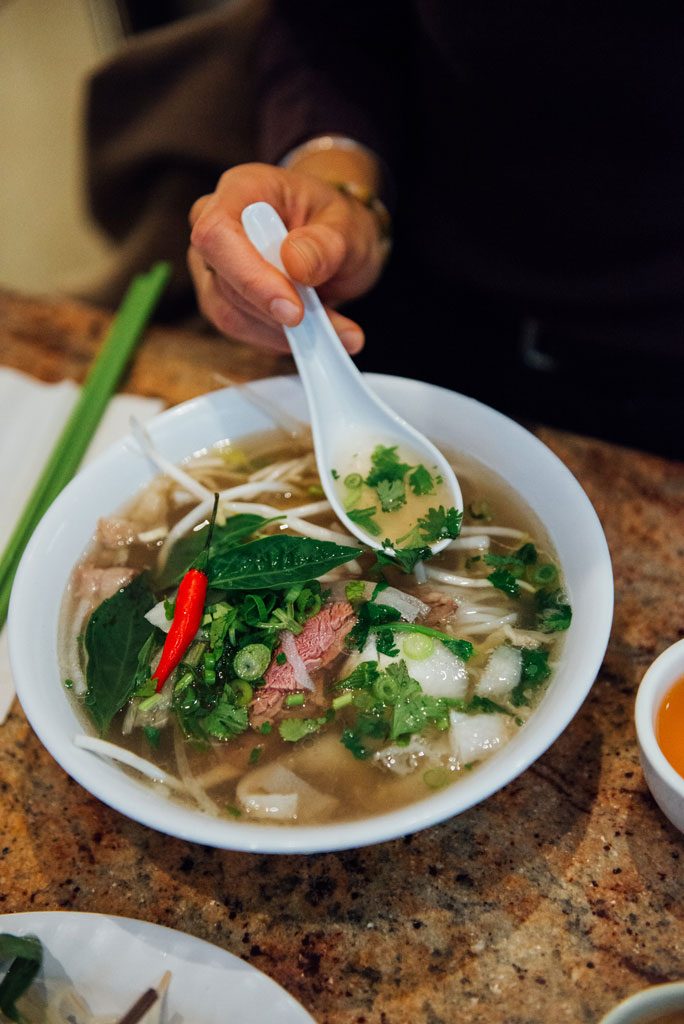 Pho Bang New York excellente soupe Pho dans le quartier chinois