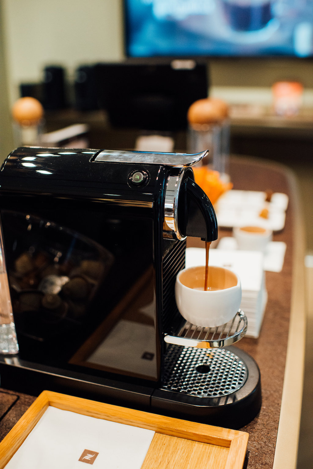 The Nespresso Boutique Has a Sleek New Takeout Counter