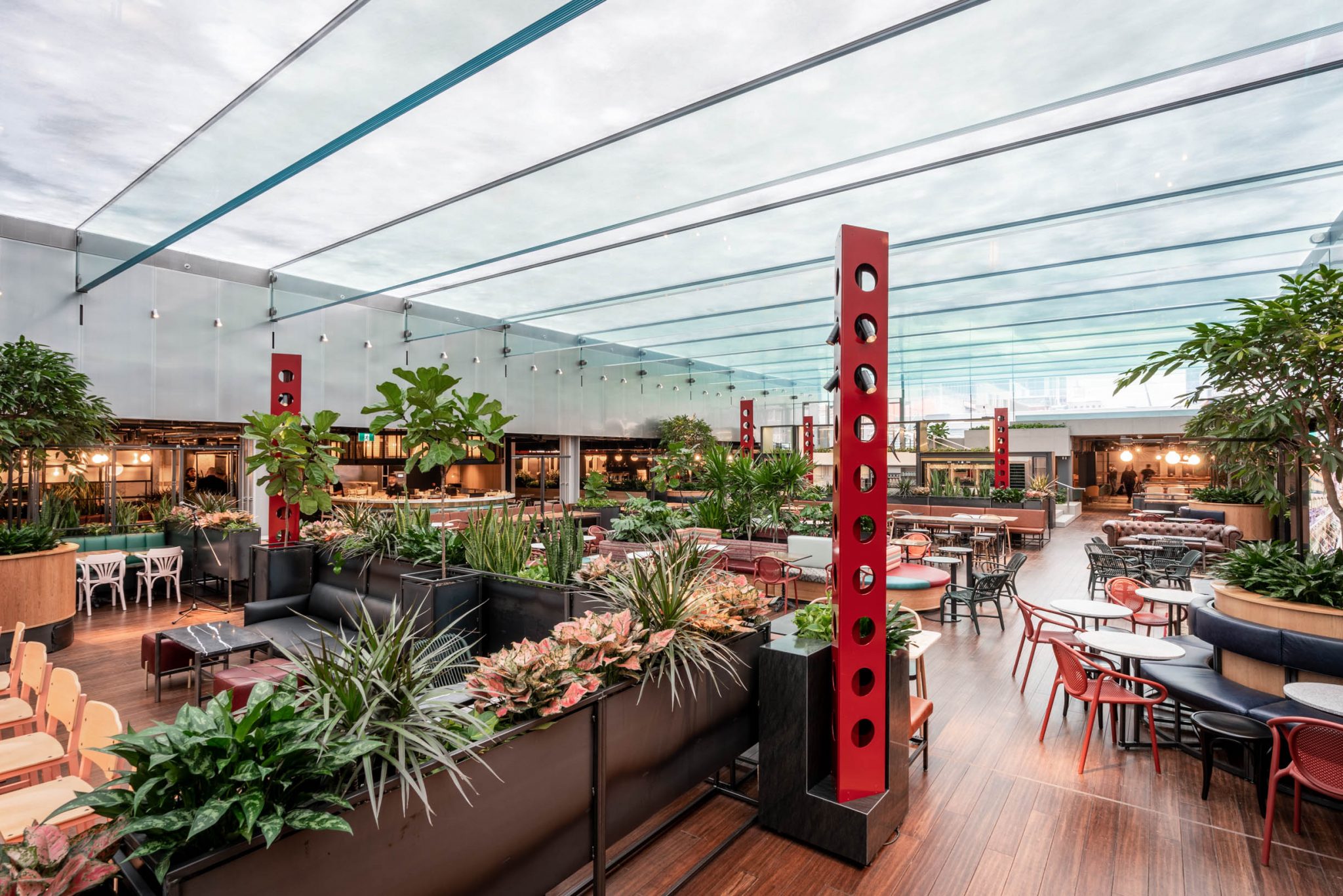Cathcart splendide nouveau Foodcourt dans la PlaceVilleMarie